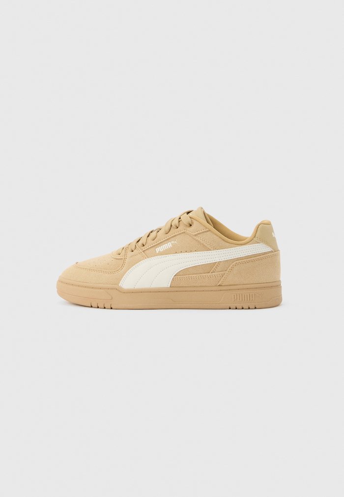 PUMA CAVEN III UNISEX - Trainers - sand dune/frosted ivory/white Brown/White