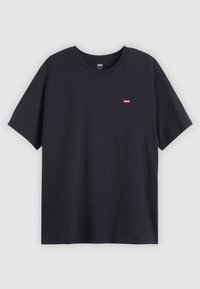 Print T-shirt - mineral black