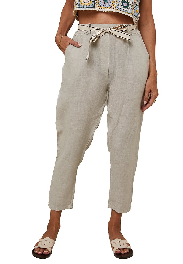 Le Monde du Lin Broek beige