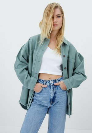 Kurtka wiosenna - mottled green