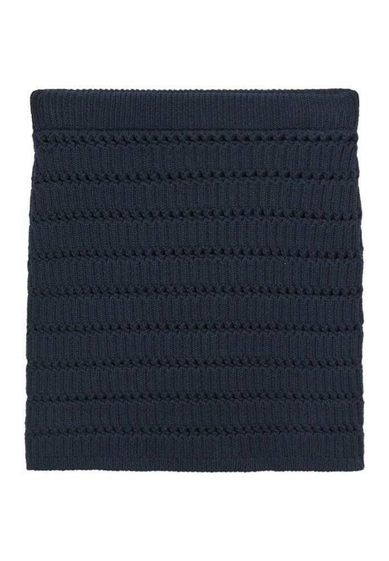 Mango Minirok donkerblauw Mango Minirok donkerblauw