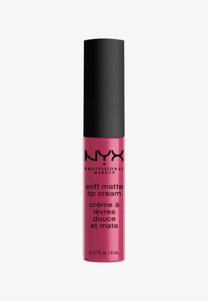 NYX PROFESSIONAL MAKEUP SOFT MATTE LIP CREAM - FLÜSSIGER LIPPENSTIFT MIT HOHER PIGMENTIERUNG UND CREMIGEM, MATTEM FINISH, VEGANE FORMEL, FARBTON: ABU DHABI - Flytande läppstift - 18 prague