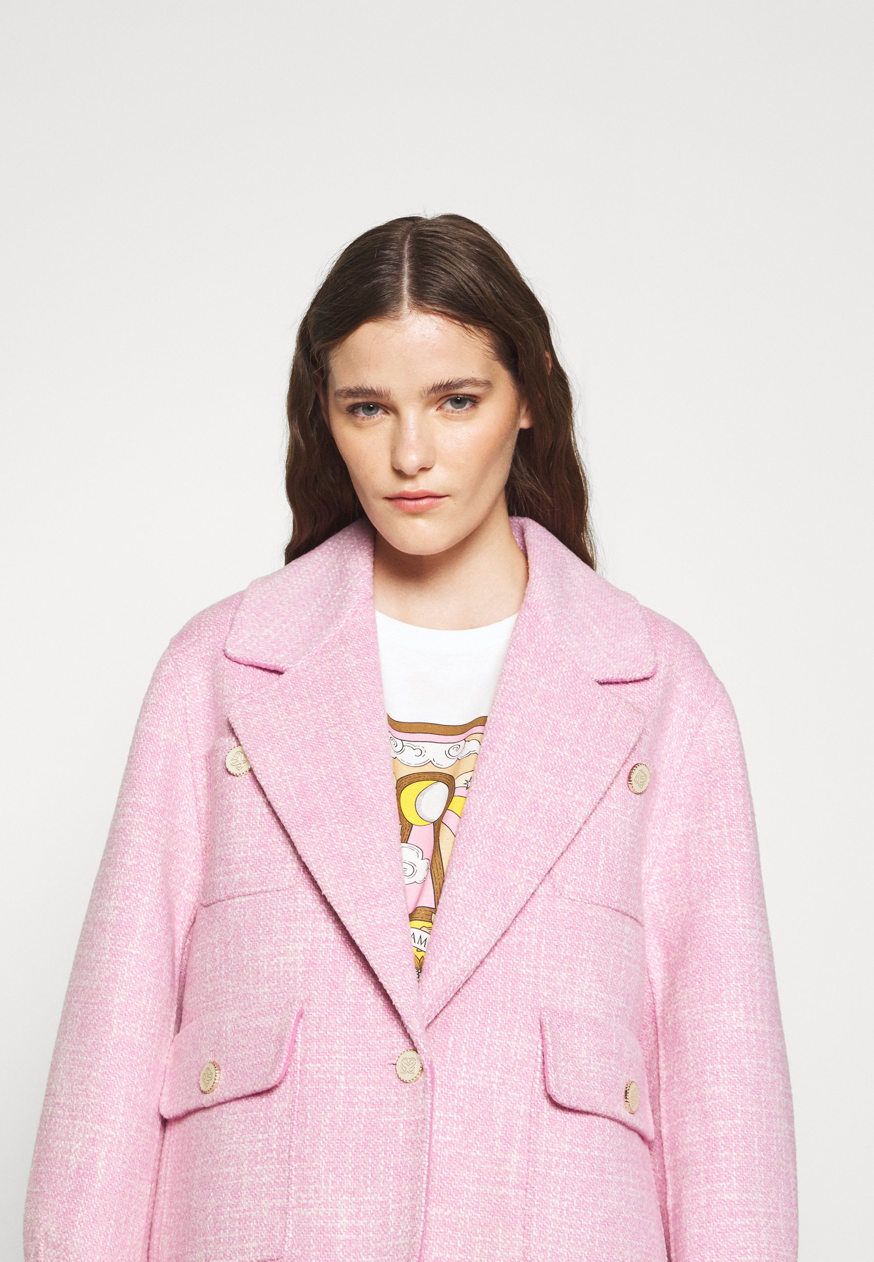 sandro pink jacket