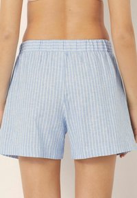 Yamamay Shorts - light blue white stripes