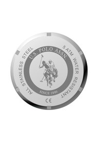U.S. Polo Assn. GEORGE - Orologio - silver green