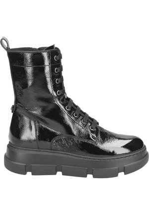 Bottines à plateau - schwarz