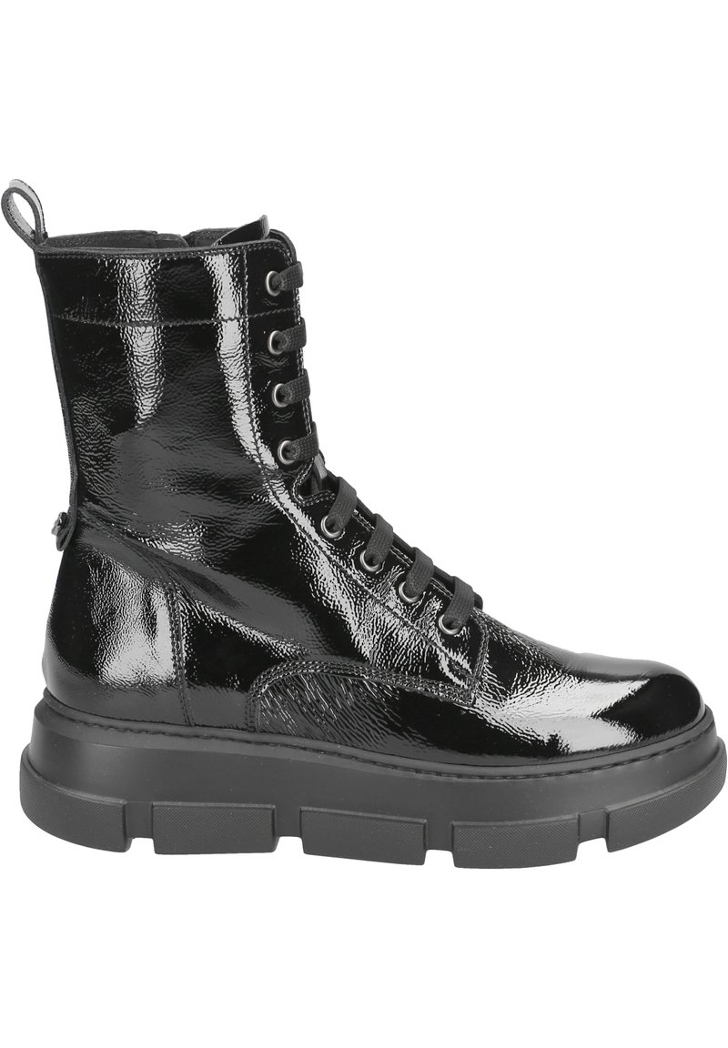 Noclaim Bottines à plateau - schwarz