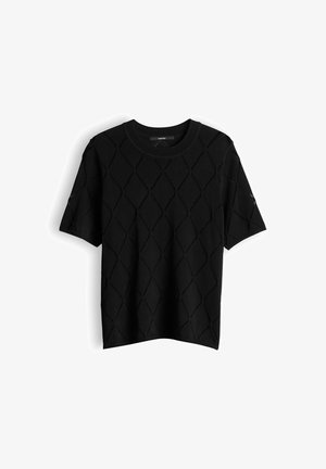 someday., SLIM FIT - T-Shirt print - black
