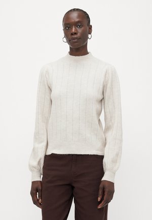 ONLFIRENZE HIGHNECK - Pullover - whitecap gray melange