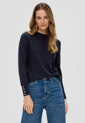 Strickpullover - navy