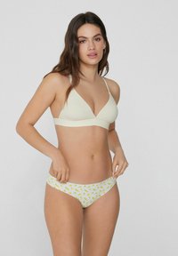Tezenis NAHTLOS VERARBEITETER BRAZILIAN BEDRUCKTER - Tanga - Green