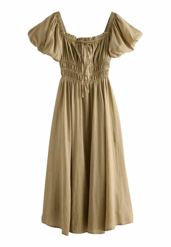 PUFF SLEEVE MIDI  - REGULAR FIT - Freizeitkleid