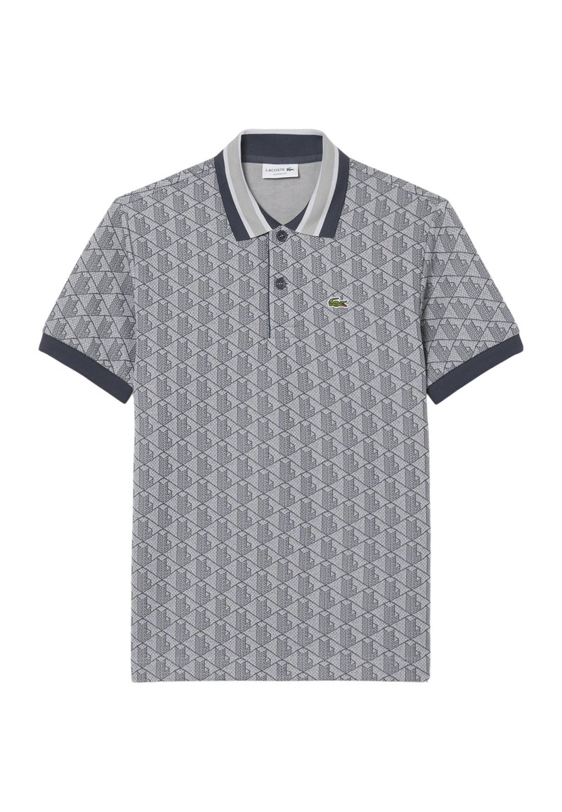 Lacoste DH1417_QIJ - Polo - gris clair gris fonce-i/gris - ZALANDO.FR
