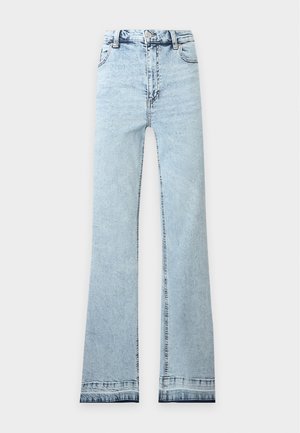 Vero Moda Curve, VMCMARI SELINA - Τζιν καμπάνα - light blue denim