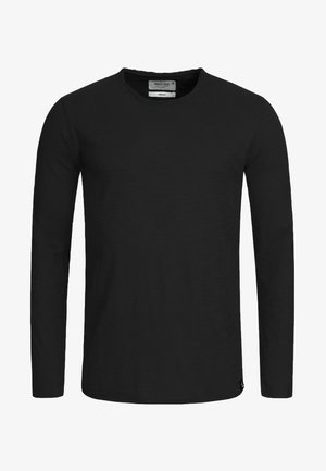 INDICODE JEANS, LONGSLEEVE WILLBUR - Langærmet T-shirt - black