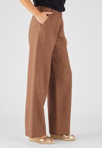 Damart LARGE - Pantalon classique - marron