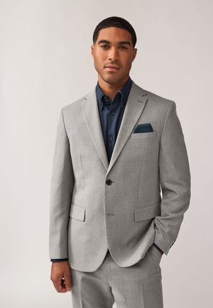 Next TEXTURED-REGULAR FIT - Öltönyzakó - grey