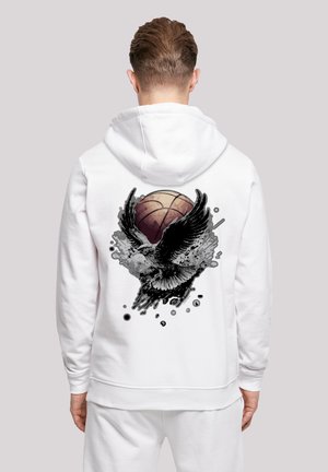 BASKETBALL ADLER - Hoodie - weiß