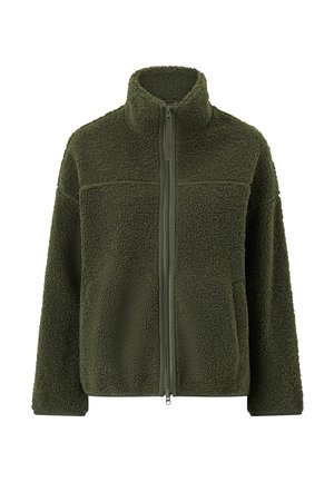 Ellos Collection, PILE JACKE MIT REISSVERSCHLUSS - Fleece jacket - grüne farbe