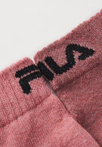 Fila QUARTER SOCKS 6 PACK UNISEX - Κάλτσες - jade/sacramento/sand beige/ terrosso/terracotta/dried rose