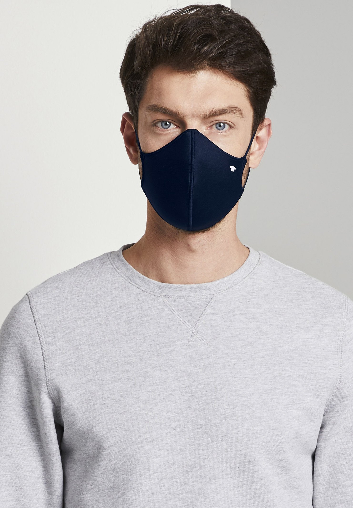 TOM TAILOR Stoffen mondkapje - sky captain blue/donkerblauw - Zalando.be