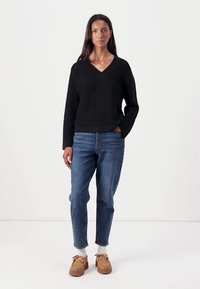 TOM TAILOR DENIM V NECK - Maglione - deep black