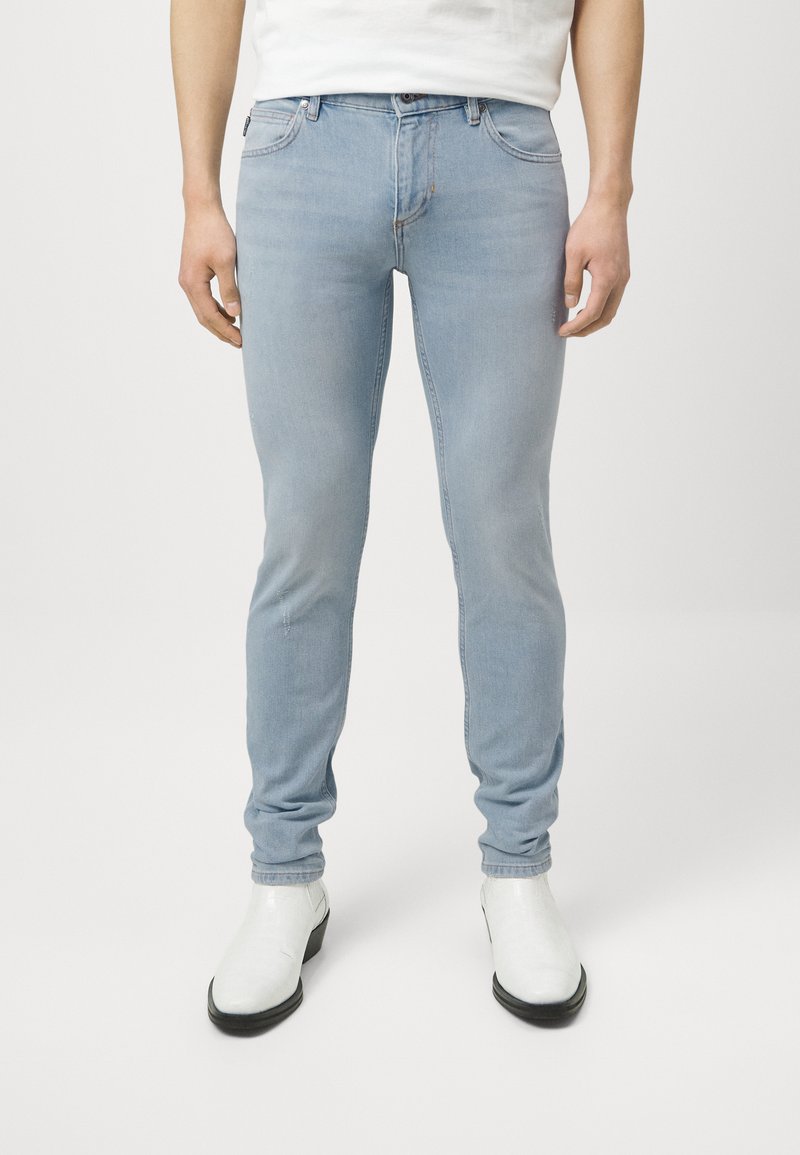 Just Cavalli Blue Low Waist Boot Cut Denim Pants Jeans