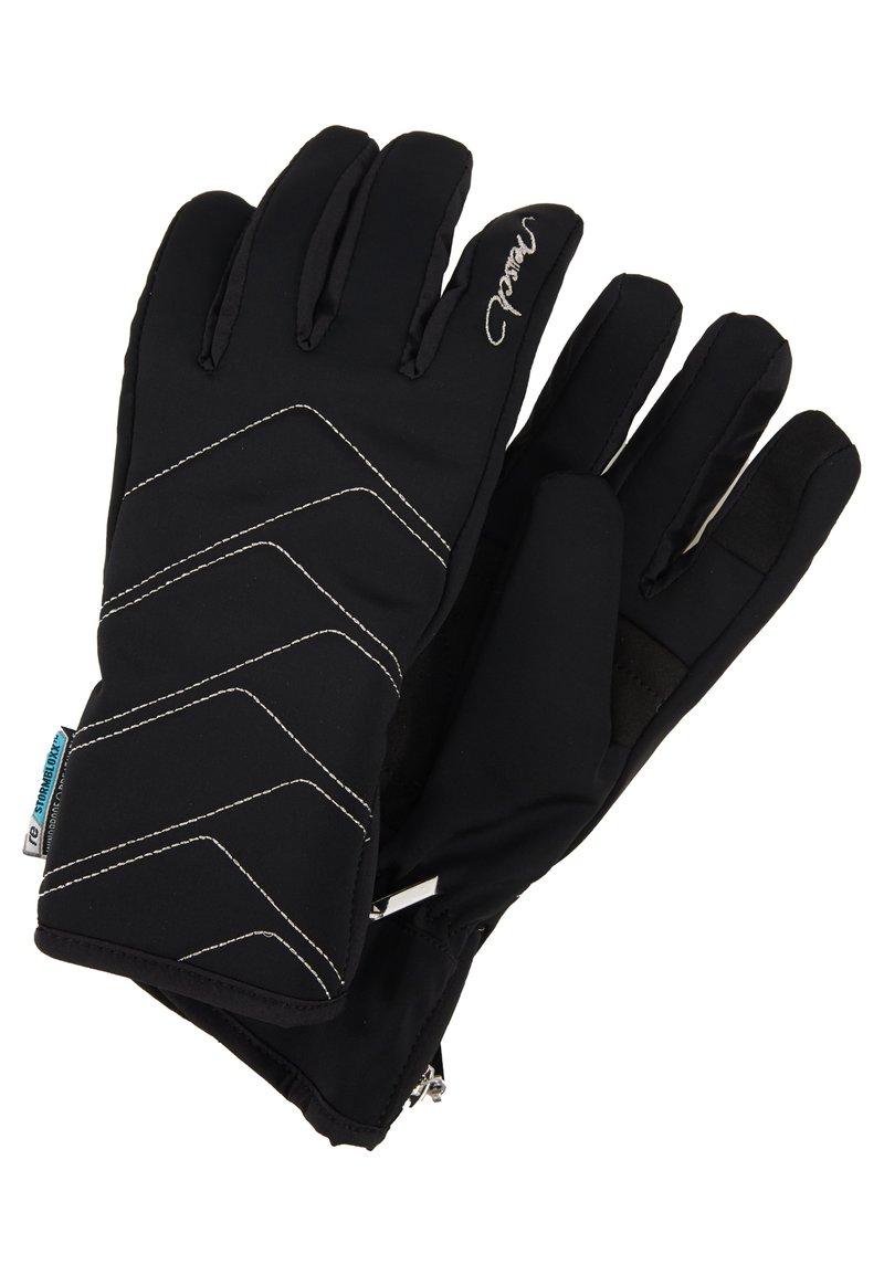 Damen Caps, Mützen & Hüte | Reusch LOREDANA TOUCH TEC™ Fingerhandschuh black/silver/schwarz - PC55842 Damen Caps, Mützen & Hüte | Reusch LOREDANA TOUCH TEC™ Fingerhandschuh black/silver/schwarz - PC55842