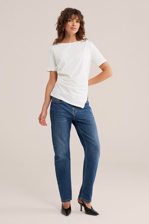 WE Fashion, BLUE RIDGE - Džínsy voľného strihu - dark blue