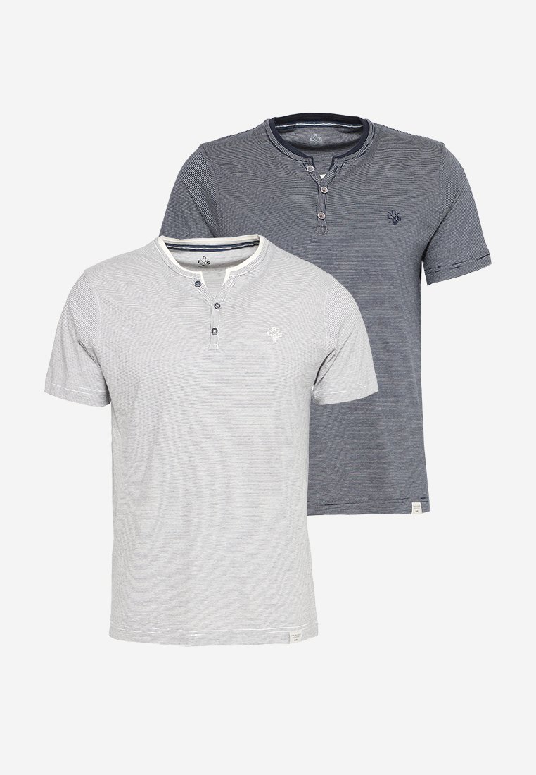 Lerros T-shirt print blauw