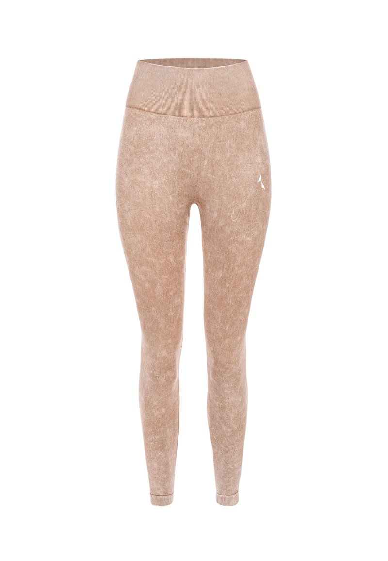 Carpatree Tights lichtbruin mêleerd