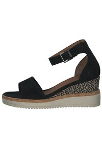 Tamaris Wedge sandals - navy