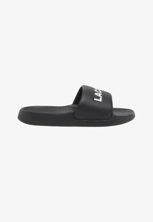 Lacoste, SERVE SLIDE 1.0 COL 312 - Ciabatte da mare - black