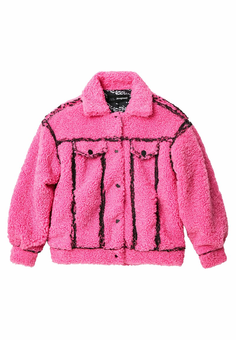 Desigual Fleecejas rood