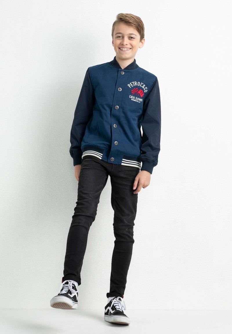 Kinder Jacken | Petrol Industries Bomberjacke petrol blue/blau - ET51594 Kinder Jacken | Petrol Industries Bomberjacke petrol blue/blau - ET51594