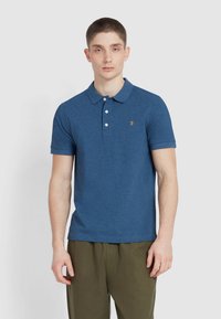 BLANES - Poloshirt - cold metal marl