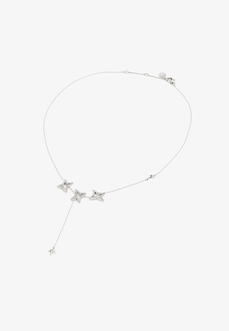 AllSaints STAR CLUSTER - Necklace - silver-coloured