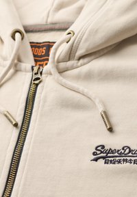 Superdry & Co Sweater met rits - washed chalk