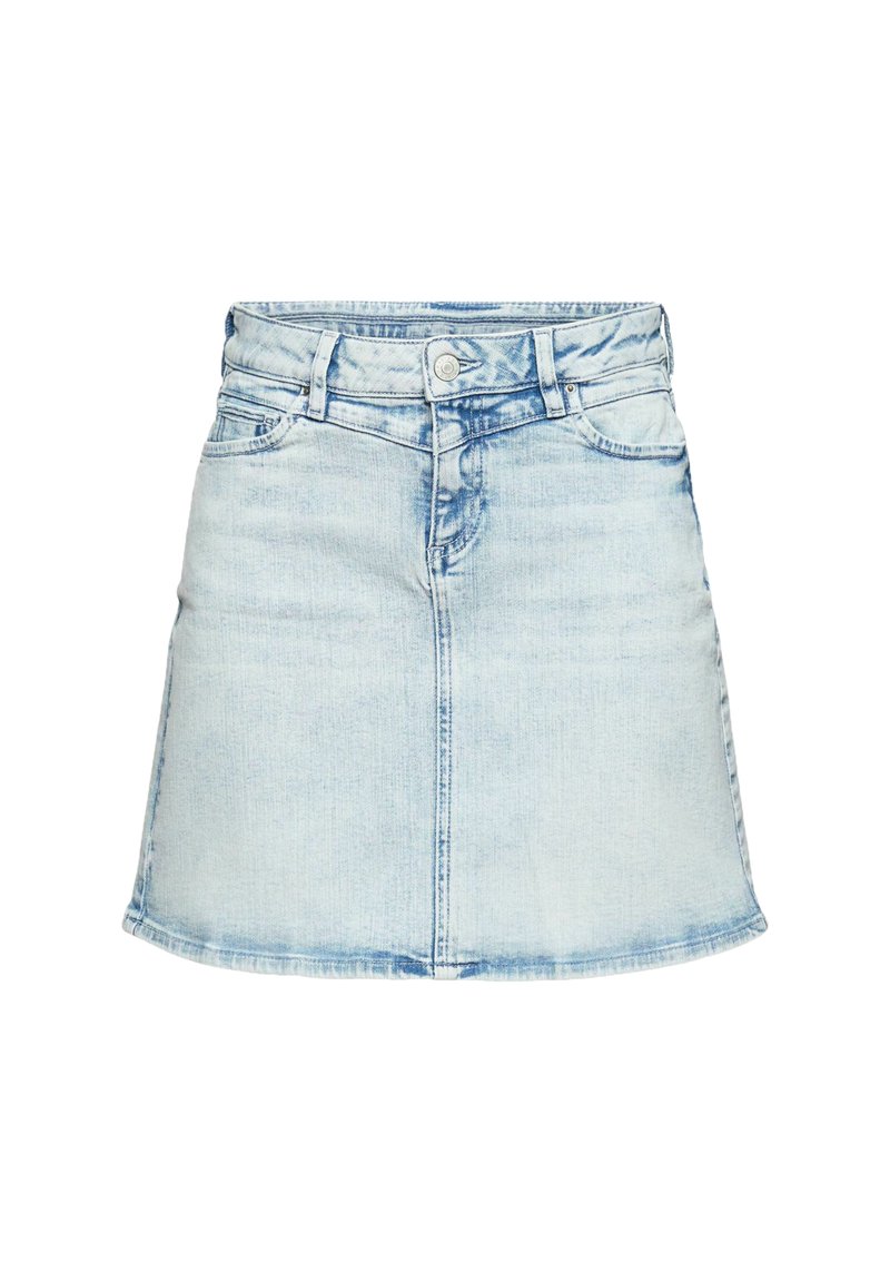 Damen Jeansröcke | Esprit Minirock blue bleached/bleached denim - II17982 Damen Jeansröcke | Esprit Minirock blue bleached/bleached denim - II17982