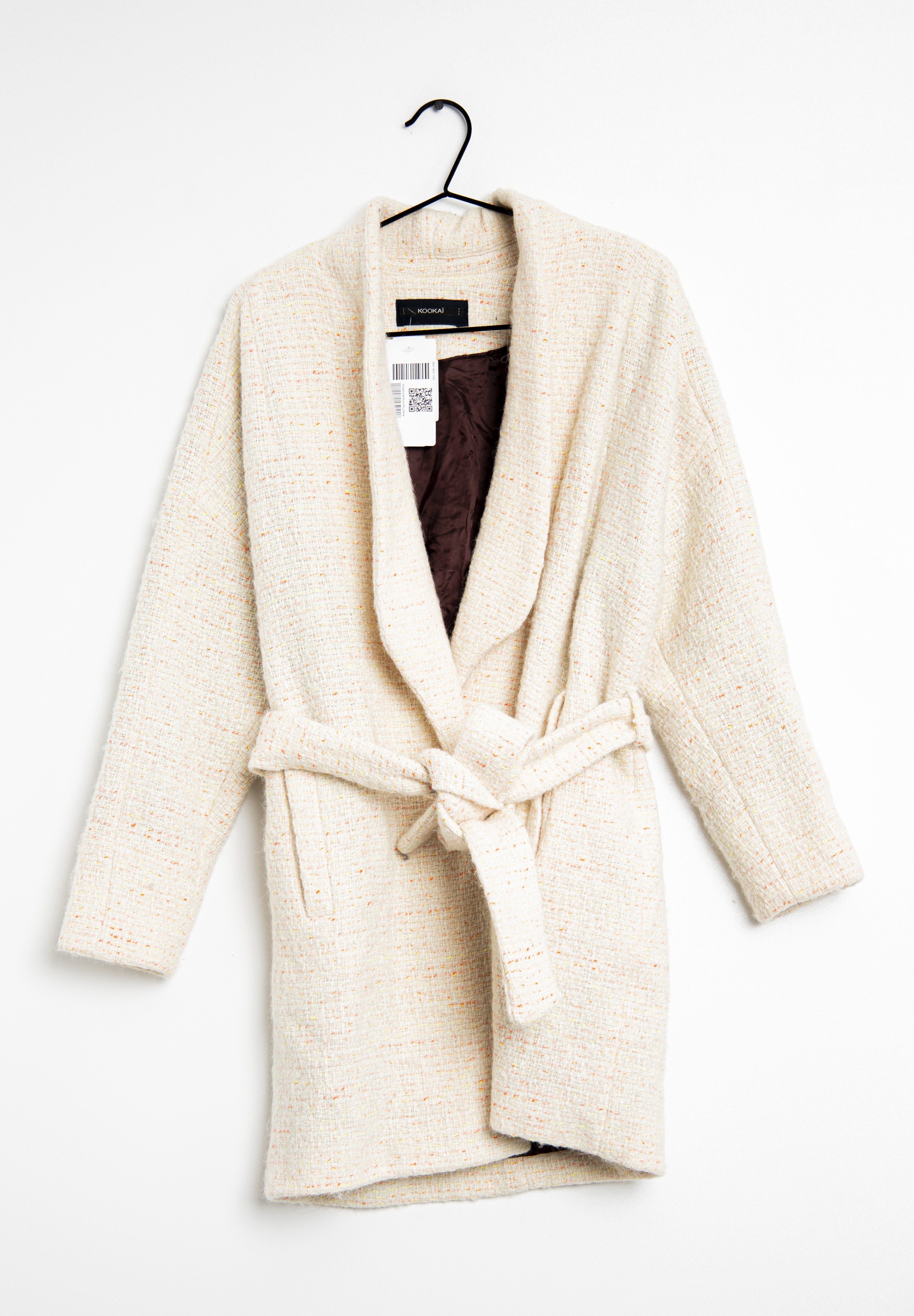 Kookai Halflange jas - beige - (Pre-owned) - Zalando.nl