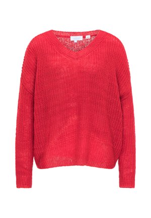 usha, Pullover - rot