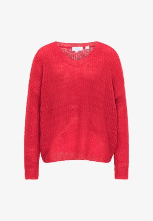 usha, Pullover - rot