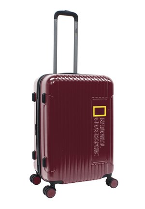 Wheeled suitcase - burgunder