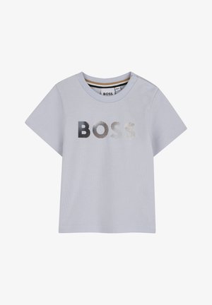 BOSS Kidswear, - T-shirt z nadrukiem