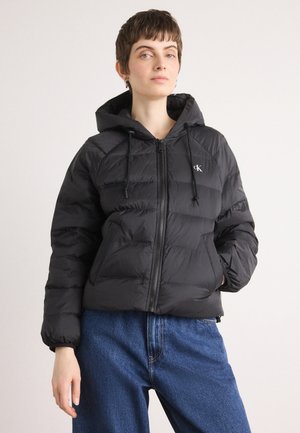 LIGHTWEIGHT LOGO PUFFER - Winter jacket - black