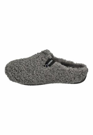 VERBENAS YORK CURLY - Slippers - antracita