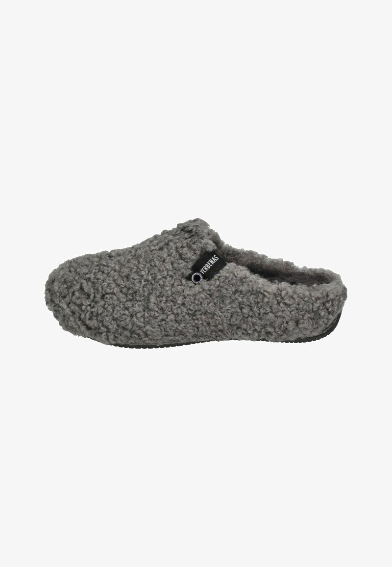 VERBENAS YORK CURLY - Slippers - antracita