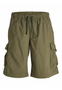 Unselected, burnt olive