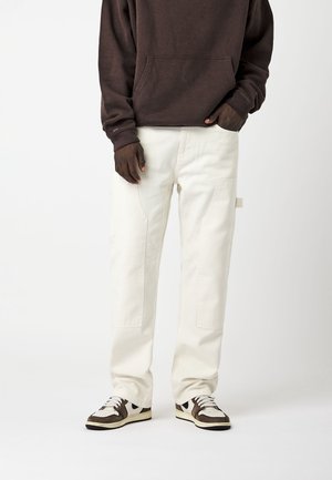 Relaxed fit jeans - off-white