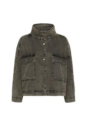 My Essential Wardrobe TESSA - Denim jacket - medium grey dirty wash